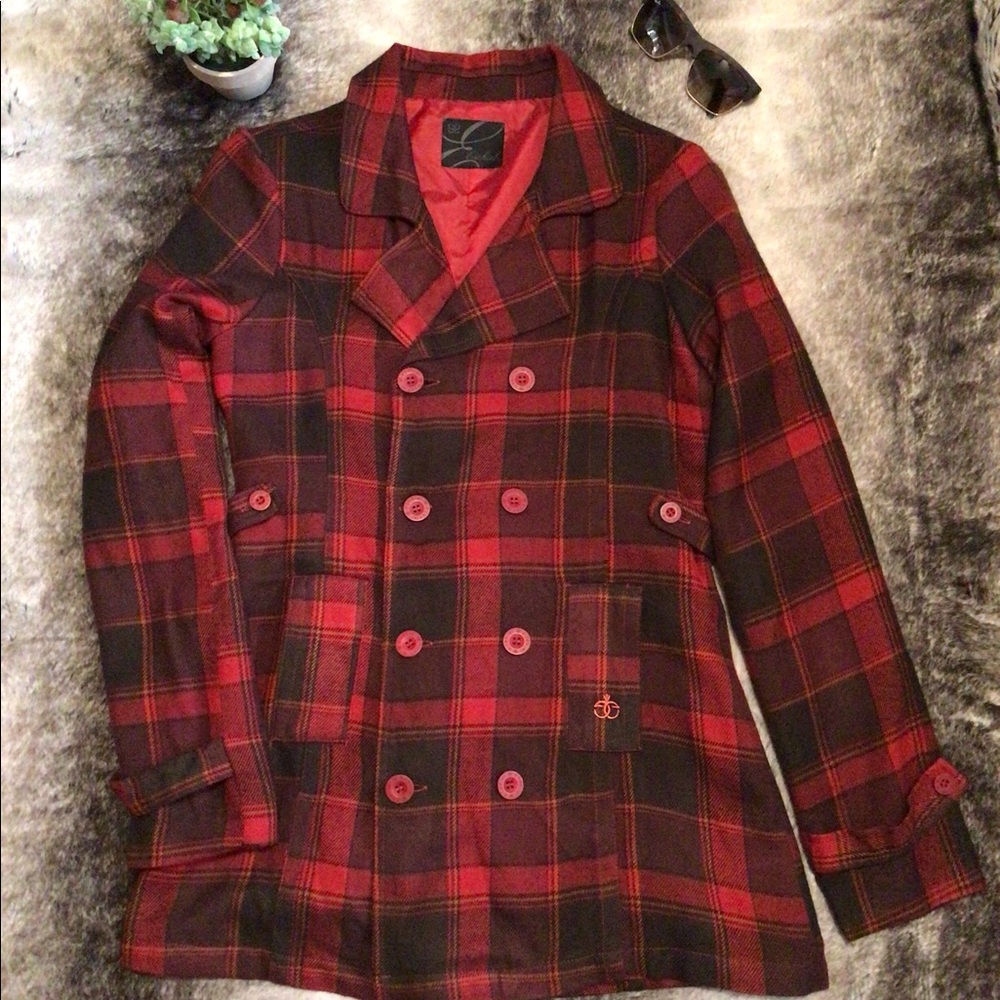 NWOT- vintage Ezekiel pea coat